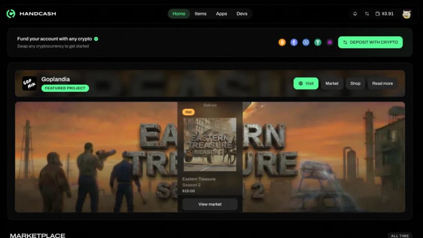 HandCash screenshot 1